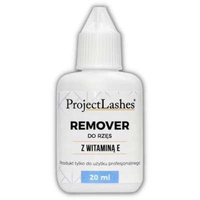 REMOVER do rzęs z witaminą E ProjectLashes 20 ml