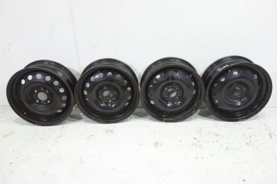 LLANTAS ACERO NISSAN MICRA K13 NOTE 4X100 5,5X15  