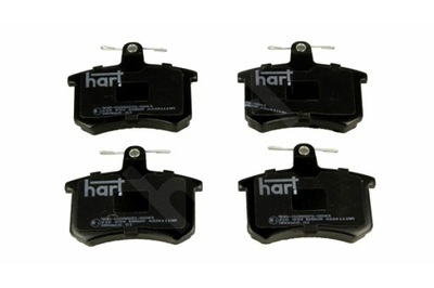 HART ZAPATAS DE FRENADO PARTE TRASERA AUDI 80 83- 90 84-  