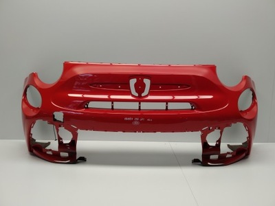 2015+ abarth 595 бампер перед abarth 500 lift червоний фото №1