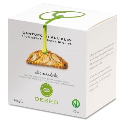 Cantuccini Migdałowe z Oliwą z Oliwek VEGAN 200g