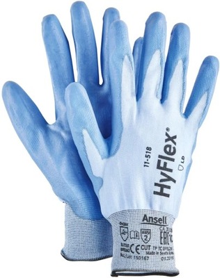 Rękawice montażowe HyFlex 11-518, rozmiar 9 Ansell (12 par)