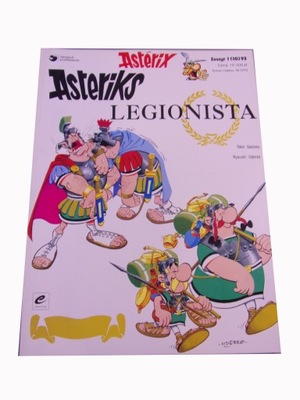 ASTERIX 10. ASTERIKS LEGIONISTA wyd. I 1993 r.