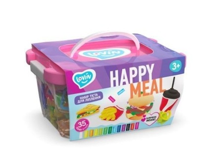 ZESTAW KREATYWNY CIASTOLINA HAPPY MEAL, OKTO