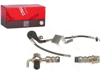 Шланг тормозной гибкий перед l/p citroen c6 peugeot 407 фото №1