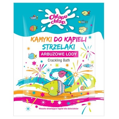 CHLAPU CHLAP Kamyki-Strzelaki do kąpieli Arbuzowe Lody