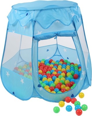 Namiot do zabawy dla dzieci Pop Up + 100 piłek + torba do noszenia domek