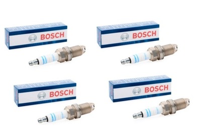 4X СВІЧКА ЗАПАЛЮВАННЯ BOSCH СУПЕР PLUS 9 BOSCH +9 0 242 229 654 AUDI A4 2.0