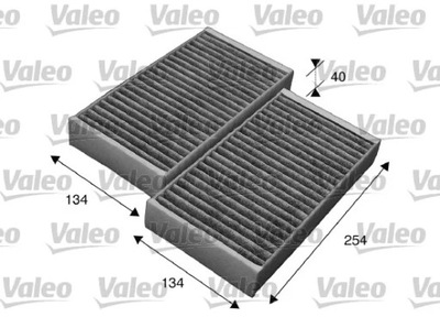 VALEO 715544 FILTRO DE CABINA PC PROTECT / DE CARBON  