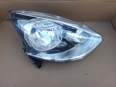 RIGHT FRONT LAMP NISSAN MICRA K13 FACELIFT - milautoparts-fr.ukrlive.com