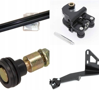 Направляющая дверь + ролики master ii 8200163740 org фото №1