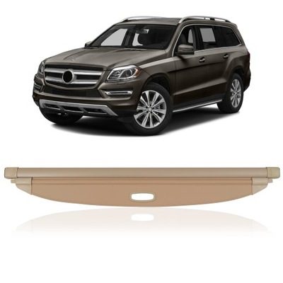 MERCEDES GL X166 2012-2015 RIDEAU DE COFFRE BEIGE - milautoparts-fr.ukrlive.com