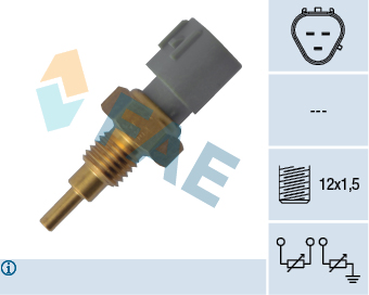 FAE 33910 CZUJNIK, TEMPERATURA DE LÍQUIDO REFRIGERACIÓN  