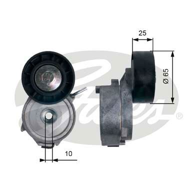 РОЛИК НАТЯЖИТЕЛЬНЫЙ PK GATES T39124