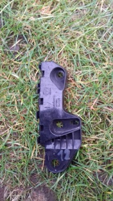 Mazda cx5 направляющая бампера правый перед kd45500t1 фото №1