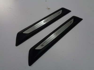 Накладки порогові bmw serii 1 f20 fl 15- фото №1