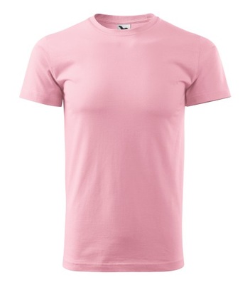 MALFINI koszulka T-shirt męski RÓŻOWY L
