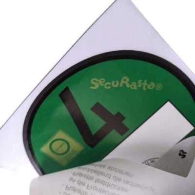 Zielona naklejka do Niemiec