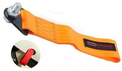 PAS GANCHO DE REMOLQUE GANCHO COLOR NARANJA STRAP HOL EPMAN  