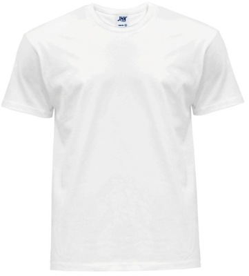 Męska KOSZULKA ROBOCZA bawełniana BIAŁA T-Shirt XL
