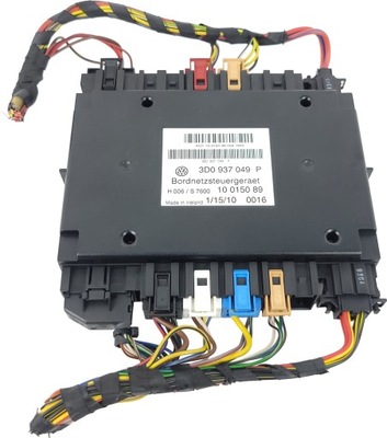 Vw phaeton ii lift модуль блок управления комфорта 3d0937049p фото №1