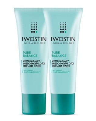 Zestaw Iwostin Pure Balance Krem Na Dzień 2x