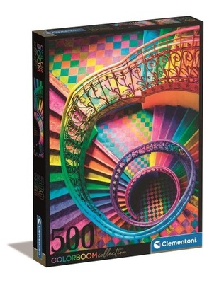 PUZZLE 500 COLOR BOOM, CLEMENTONI