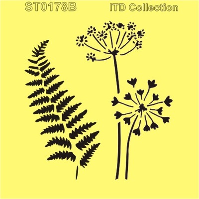 Szablon 178 do dekoracji tortów decoupage scrap