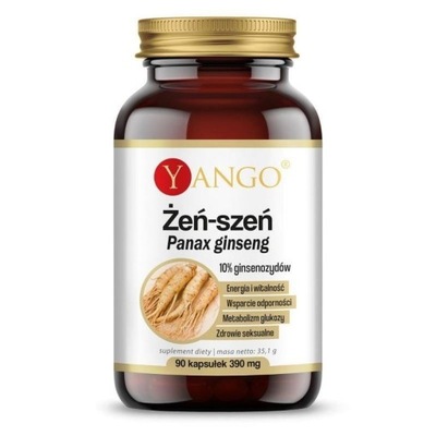 Żeń szeń właściwy (Panax ginseng) 90 kaps Yango