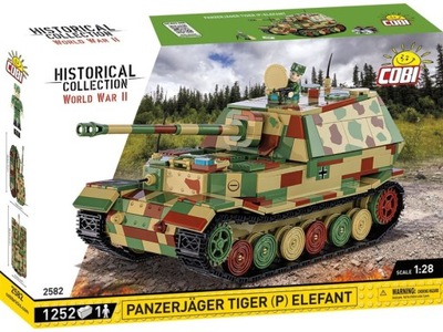 Klocki COBI World War II Panzerjager Tiger (P)