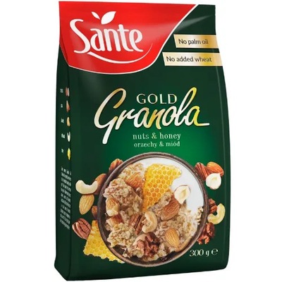 Granola Sante orzechowa 300g gold
