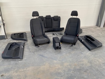 Vw golf vi kombi сиденья заднее сиденье обшивки комплект фото №1