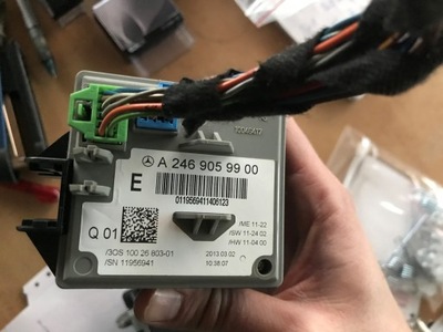 Mercedes a klasa w176 замок зажигания + ключ a2469059900 фото №1