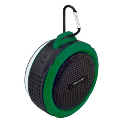 Esperanza głośnik przenośny Bluetooth country czarno-zielony