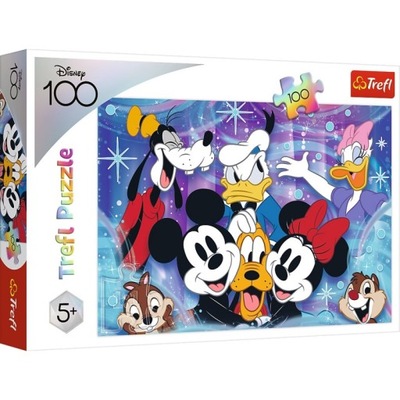 TREFL PUZZLE 100 W ŚWIECIE DISNEY JEST WESOŁO