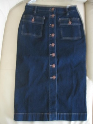 JOHN BANER SPODNICA JEANS 36 MODNA NOWA