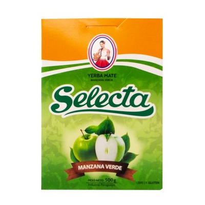 Yerba Mate Selecta Manzana Verde 0,5kg