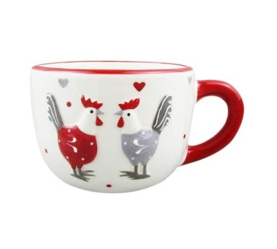 Kubek jumbo 440 ml kury