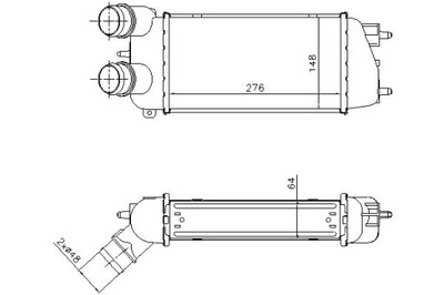 NISSENS RADIATEUR D'AIR D'ENTRÉE CITROEN C3 - milautoparts-fr.ukrlive.com