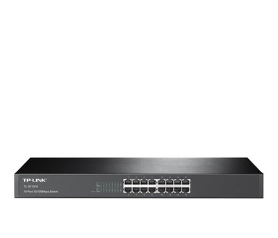 Switch TP-Link 16p TL-SF1016 Rack (16x10/100Mbit)