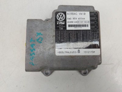 Датчик модуль подушка безопасности 5n0959655aa vw passat b7 фото №1