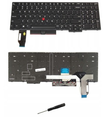 KLAWIATURA DO LENOVO ThinkPad P52 P53 P53S / LED