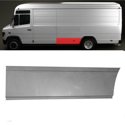 Bok задня лівий przed колесом mercedes vario w670 95- фото №1