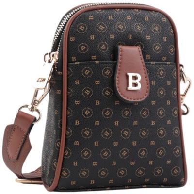 TOREBKA DAMSKA LISTONOSZKA NA TELEFON PORTFEL NA RAMIĘ MIEJSKA TOREBKI