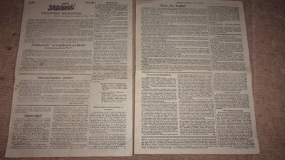 SOLIDARNOŚĆ Mazowsze bibuła podziemia 16.09.1987