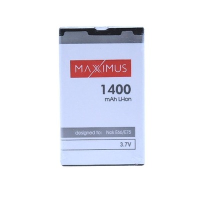 BATERIA MAXXIMUS NOKIA E66 1400mAh Li-ion BL-4U