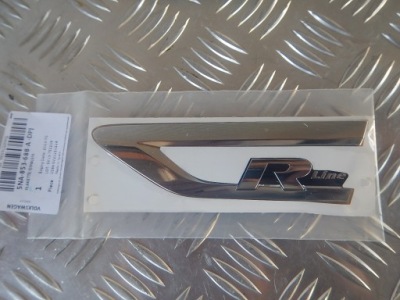 Vw tiguan r-line ліва молдинг крила 5na853688a фото №1