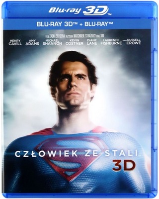 CZŁOWIEK ZE STALI 3D [BLU-RAY]+[BLU-RAY 3D]