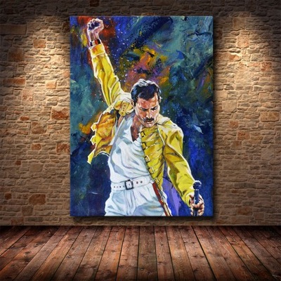 Obraz diamentowy Freddie Mercury muzyka rockowa ha