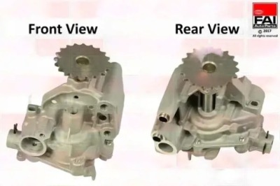 Насос оливи op337 fai autoparts nissan nv400 фото №1